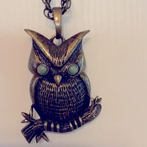 🦉LUCKY BRAND OWL NECKLACE 🦉